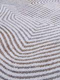 Meditation Coral Oyster White Runder Teppich Teppich Louis de Poortere