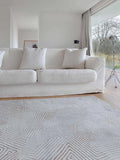 Meditation Coral Oyster White Runder Teppich Teppich Louis de Poortere