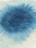 Meditation Drop Dream in Blue Runder Teppich Teppich Louis de Poortere