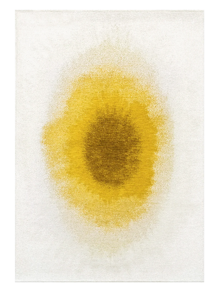 Meditation Drop Gold Moss Teppich Teppich Louis de Poortere
