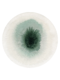 Meditation Drop Green Day Runder Teppich Teppich Louis de Poortere