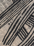 Meditation Kanji Dark Street Teppich Teppich Louis de Poortere