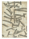 Meditation Kanji Slate Teppich Teppich Louis de Poortere