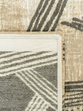 Meditation Kanji Slate Organischer Teppich Teppich Louis de Poortere