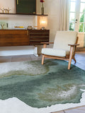 Meditation Lagoon Palm Green Teppich Teppich Louis de Poortere