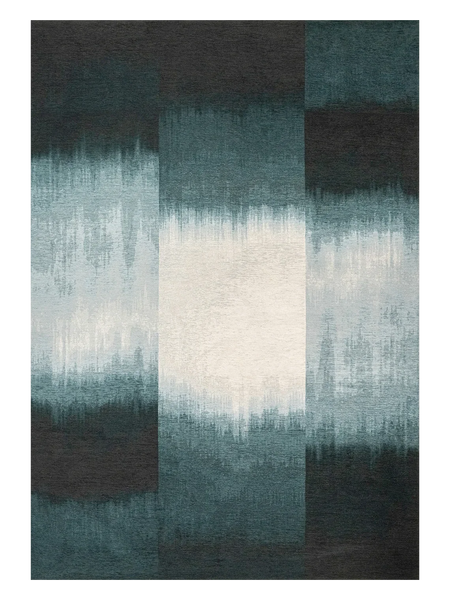 Meditation Sendai Deep Water Teppich Teppich Louis de Poortere