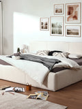 Merida Familienbett in Ivory, 240 x 200 cm, im Schlafzimmer #Ivory