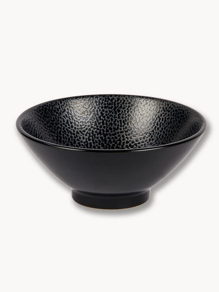 | Kaori Müslischale Ø 15,5 cm – Krakelee oder Rochen Optik - Rochen schwarz/metallic von Lambert online kaufen bei LIVINGforme.