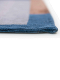 Nuance Module Camel Blue Läufer Teppich Louis de Poortere
