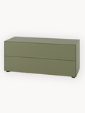 | Nex Pur Box Schubkasten von Piure – Designmöbel 120 cm - Grün von Piure online kaufen bei LIVINGforme.