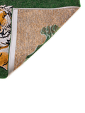 Pop Tiger Green on Fire Teppich Teppich Louis de Poortere