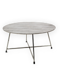 Couchtische | Couchtisch | "Russell"60cm mit Raw Nickel-Finish - von LIVING online kaufen bei LIVINGforme.