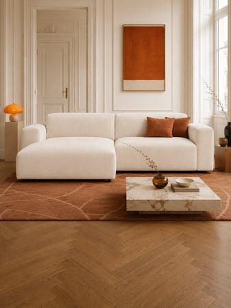 Ecksofa | FLEXLUX Lucera 1,5-Sitzer mit Récamiere rechts - von Flexlux online kaufen bei LIVINGforme.