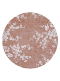 Sakura Copper Pink Runder Teppich Teppich Louis de Poortere