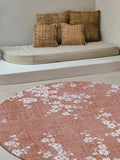Sakura Copper Pink Runder Teppich Teppich Louis de Poortere