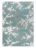 Sakura Lake Blue Teppich Teppich Louis de Poortere