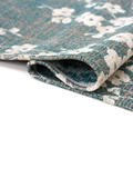 Sakura Lake Blue Organischer Teppich Teppich Louis de Poortere