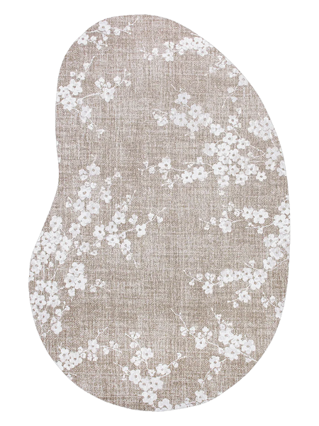 Sakura Morning Mist Organischer Teppich Teppich Louis de Poortere
