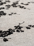 Sakura Night Snow Runder Teppich Teppich Louis de Poortere