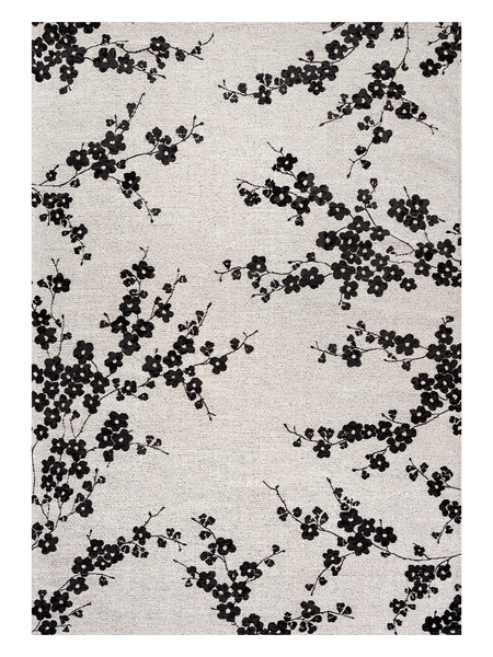 Sakura Night Snow Teppich Teppich Louis de Poortere