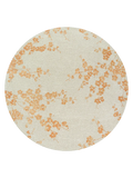 Sakura Petal Dew Runder Teppich Teppich Louis de Poortere