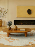 Sakura Petal Dew Runder Teppich Teppich Louis de Poortere