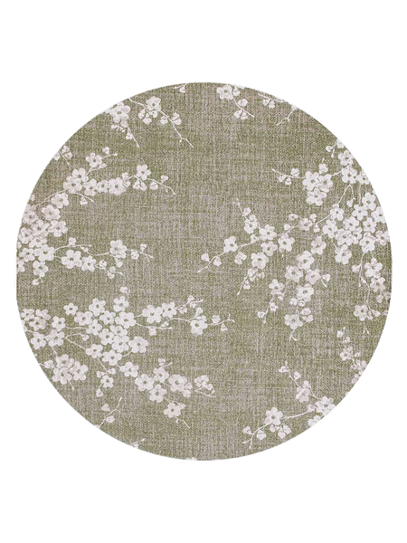 Sakura Wet Garden Runder Teppich Teppich Louis de Poortere