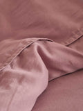 Mako-Satin-Bettwäsche Essenza Minte in Altrosa – Ansicht 6