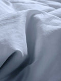 Essenza Minte Iceblue Satin-Bettwäsche aus 100 % Baumwolle