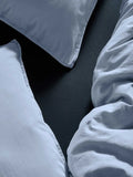 Essenza Minte Bettwäsche Eisblau (Iceblue), Mako-Satin 300 TC – Ansicht 5