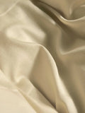 Essenza Minte Oatmeal Satin-Bettwäsche aus 100 % Baumwolle