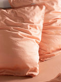 Mako-Satin-Bettwäsche Essenza Minte in Apricot – Ansicht 6