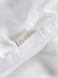 Essenza Minte White Satin-Bettwäsche aus 100 % Baumwolle – Ansicht 7