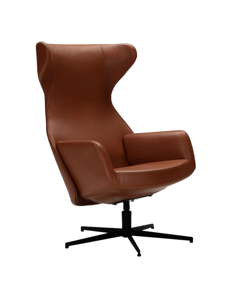 Sessel | Sessel | Morosa mit Leder in Cognac - von LIVING online kaufen bei LIVINGforme.