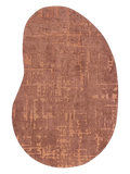 Structures Baobab Za Copper Organischer Teppich Teppich Louis de Poortere
