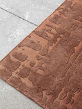 Structures Baobab Za Copper Runder Teppich Teppich Louis de Poortere