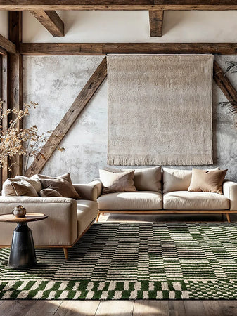 Structures Berber Oasis Organischer Teppich Teppich Louis de Poortere