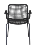 Gartenstuhl | Gartenstuhl Track, Aluminium, Seilgeflecht, stapelbar - anthrazit - von LIVING Collection online kaufen bei LIVINGforme.