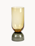 Vasen | Vasari Vase aus Glas | Ø 12 cm | H 32 cm - Amber/Grau von Lambert online kaufen bei LIVINGforme.