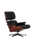 Sessel | Sessel | Lounge Chair - Santos Palisander mit Sternfuß poliert - Seiten schwarz - von Vitra online kaufen bei LIVINGforme.