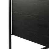 Sideboards und Kommoden | Ethnicraft Sideboard | Monolit aus Eiche, schwarz aus Ausstellung sofort lieferbar -  von Ethnicraft online kaufen bei LIVINGforme.