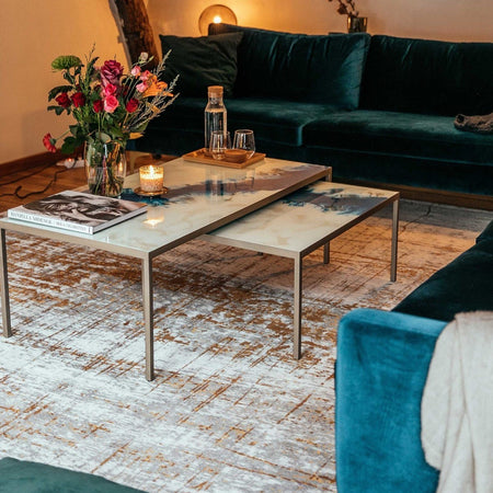 Vintageteppiche | Vintageteppich | Mad Men, Columbus Gold -  von LIVING online kaufen bei LIVINGforme.