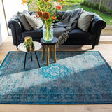 Vintageteppich Ornament | Vintageteppich | Ornament Grey Turquoise - von LIVING online kaufen bei LIVINGforme.