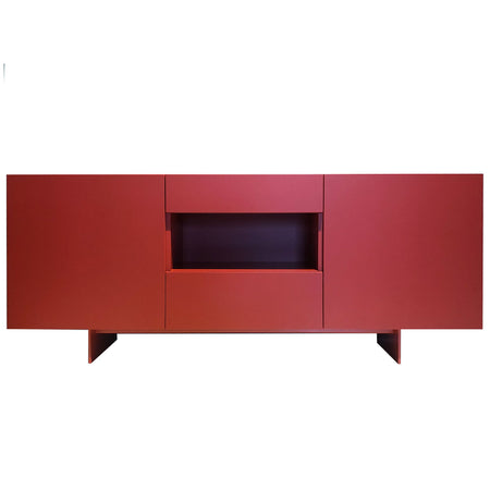 Sideboards und Kommoden | Sideboard | "Piacere" – Mattrot -  von LIVING online kaufen bei LIVINGforme.