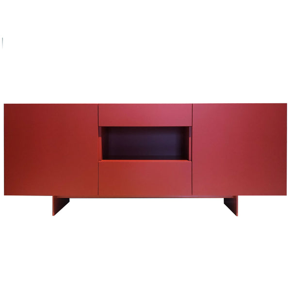 Sideboards und Kommoden | Sideboard | "Piacere" – Mattrot -  von LIVING online kaufen bei LIVINGforme.