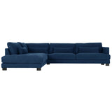 Ecksofa | Ecksofa | Rosa - Caleido Dark Blue von LIVING online kaufen bei LIVINGforme.