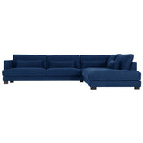 Ecksofa | Ecksofa | Rosa - Caleido Dark Blue von LIVING online kaufen bei LIVINGforme.