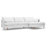 Ecksofa | Ecksofa | Carla in Caleido White - Weiß -  von LIVING online kaufen bei LIVINGforme.
