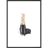 Bilder und Bilderrahmen | Bild im Rahmen | Lipstick - Gemälde (50cm x 70cm) -  von LIVING online kaufen bei LIVINGforme.