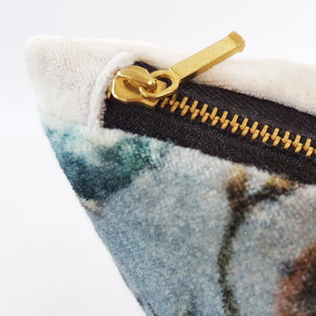 Kissenbezug | Kissenhülle Velours | FLOWERS Vintage -  von LIVING online kaufen bei LIVINGforme.